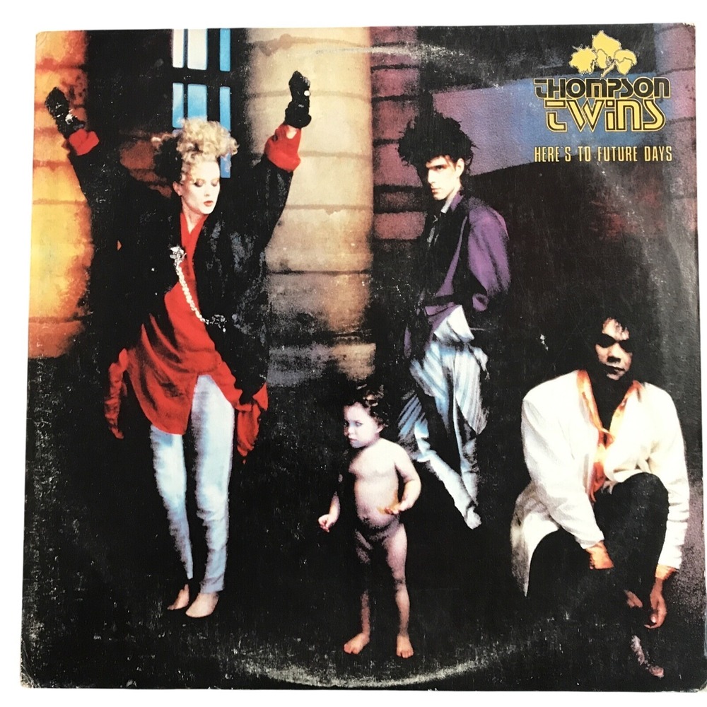 Thompson‎ Twins Here's To Future Days Vinyl LP 1985 King For A Day New Wave